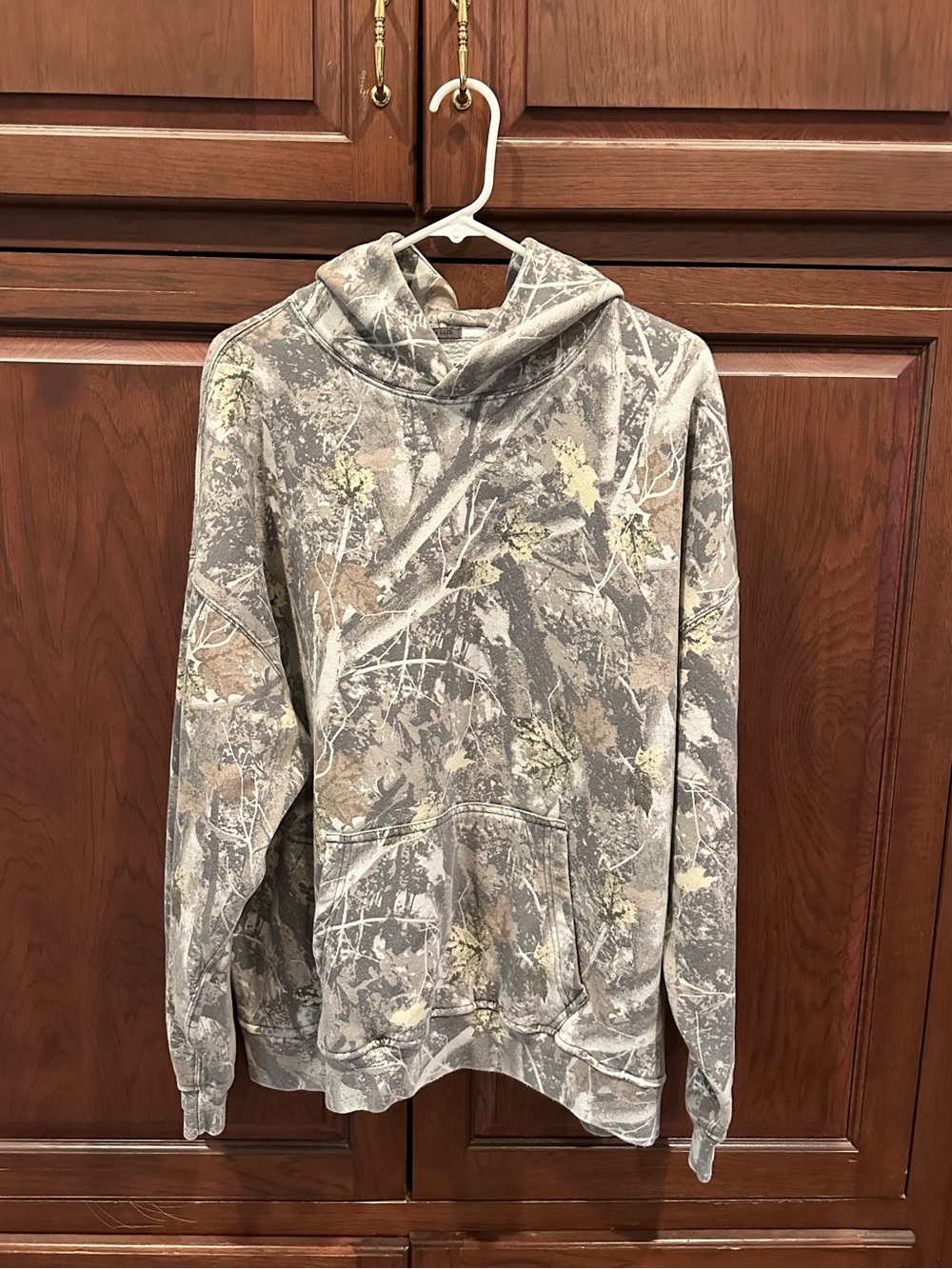 Abercrombie camo hoodie sz XL